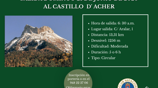 Salida Castillo dAcher